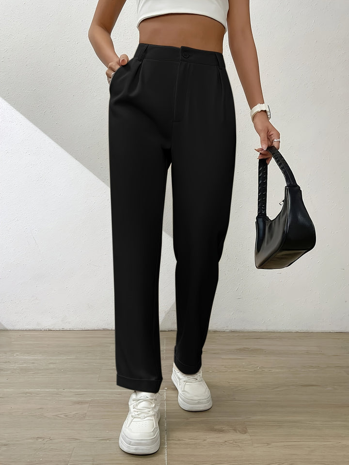 Elise – Casual Straight-Leg Pants