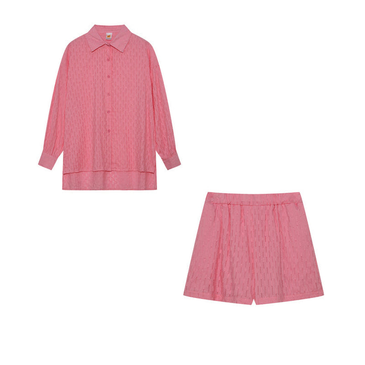 Maude - Chic Shirt & Shorts Set