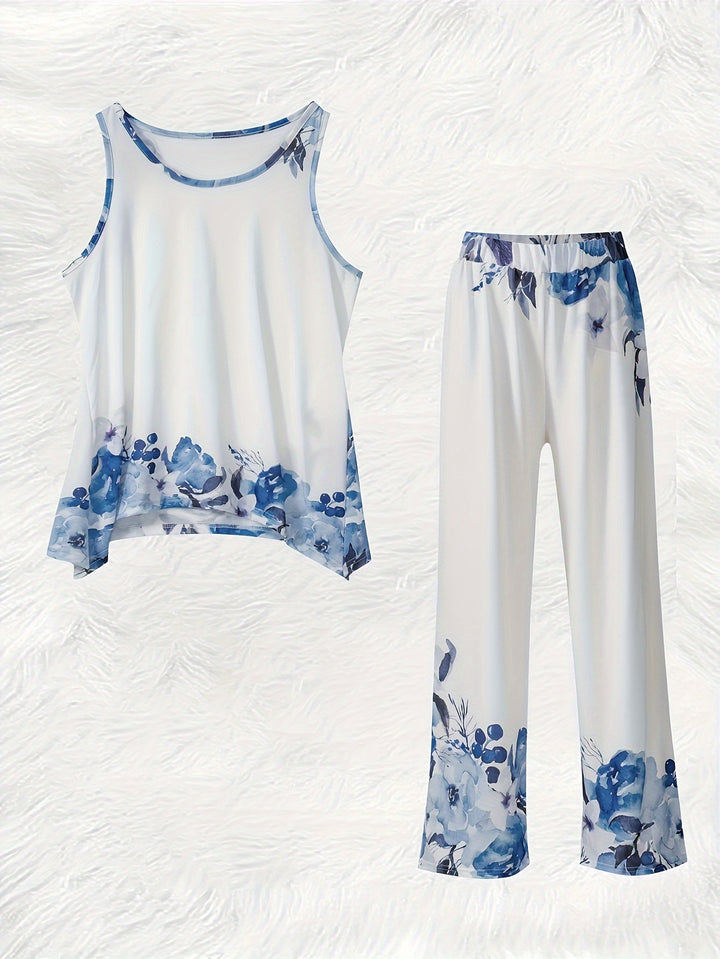 Amelie - Floral Knit Casual Dress