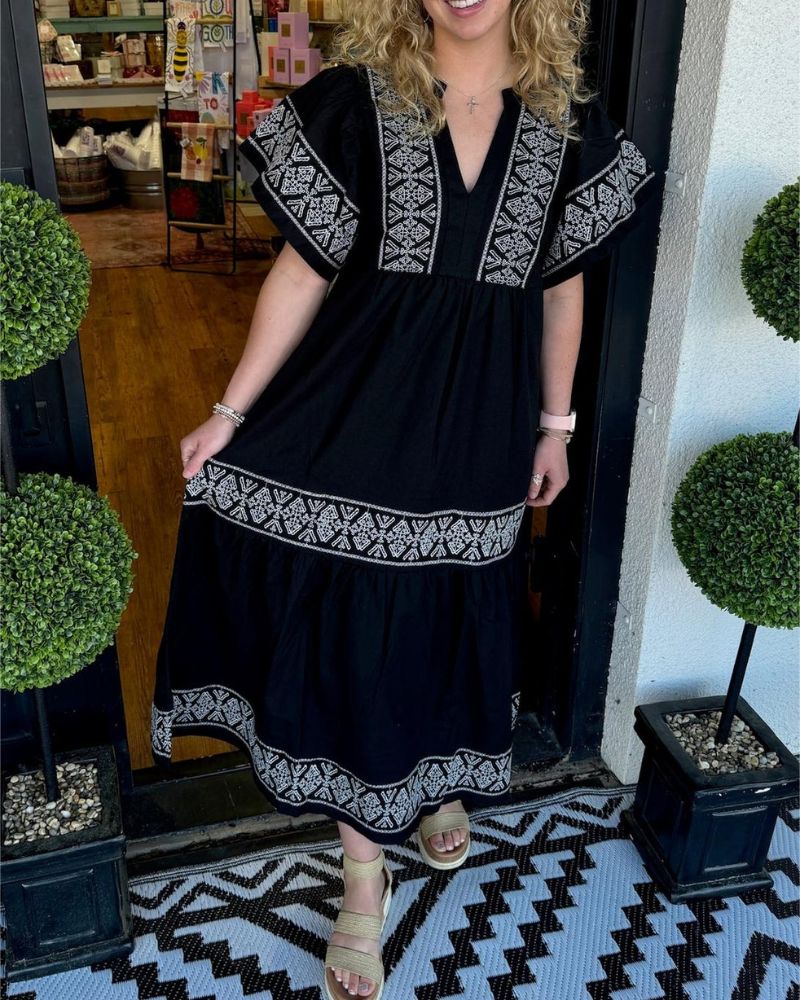 Siara - Boho Maxi Dress
