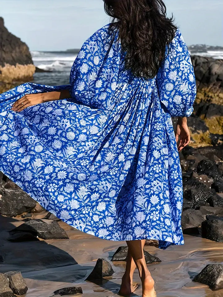 Valeria - Floral Ruched Dress
