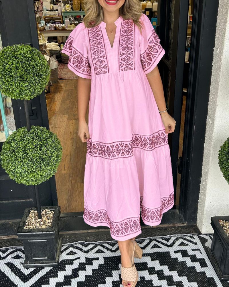Siara - Boho Maxi Dress