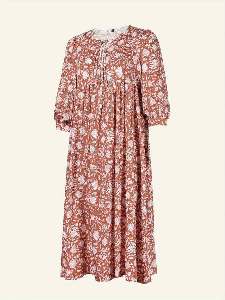 Valeria - Floral Ruched Dress