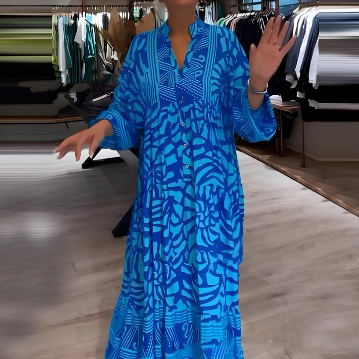 Inga - Colored and Airy Maxi Dress