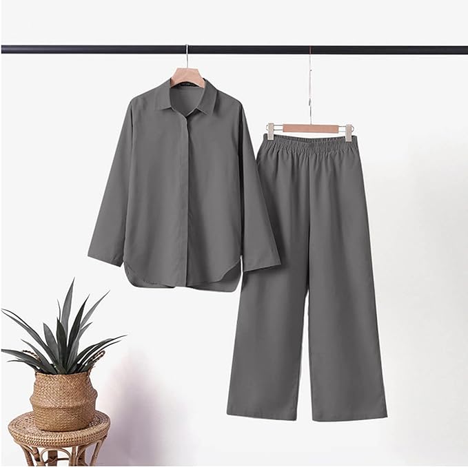 Sunnova - Linen Loungewear Set