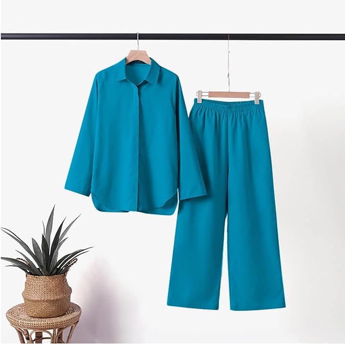 Sunnova - Linen Loungewear Set