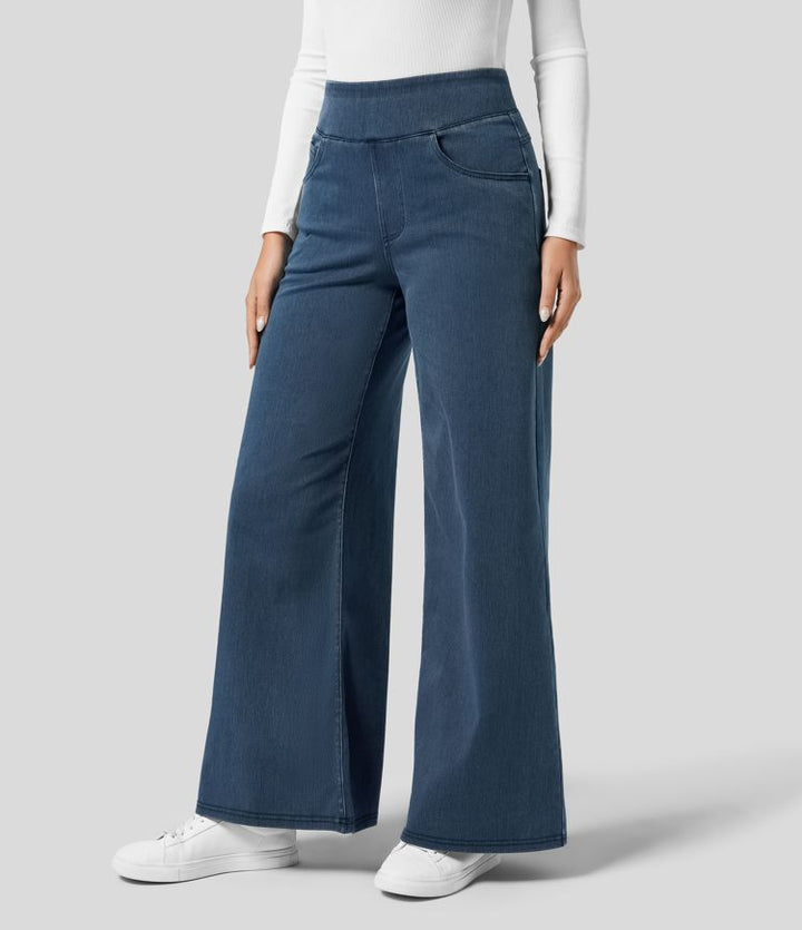Evie - Comfy Elastic High Waist Pants