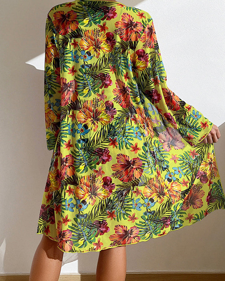 Glenda – Bikini with Floral Skirt