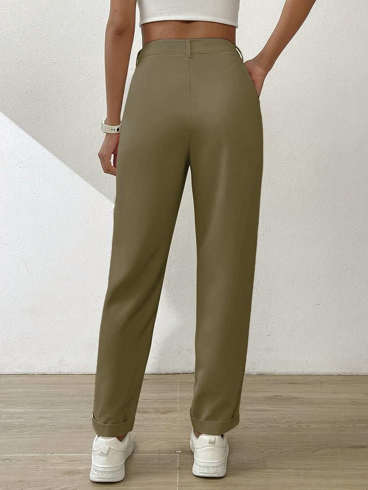 Elise – Casual Straight-Leg Pants