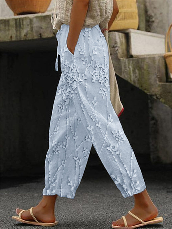 Aviora - Vine Printed Trousers