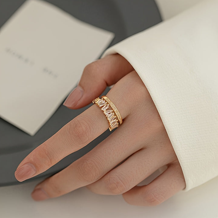 Aria – Double Layer Zirconia Ring
