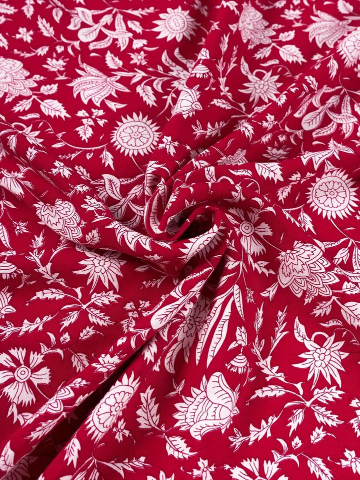 Valeria - Floral Ruched Dress