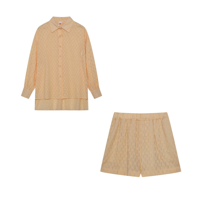 Maude - Chic Shirt & Shorts Set