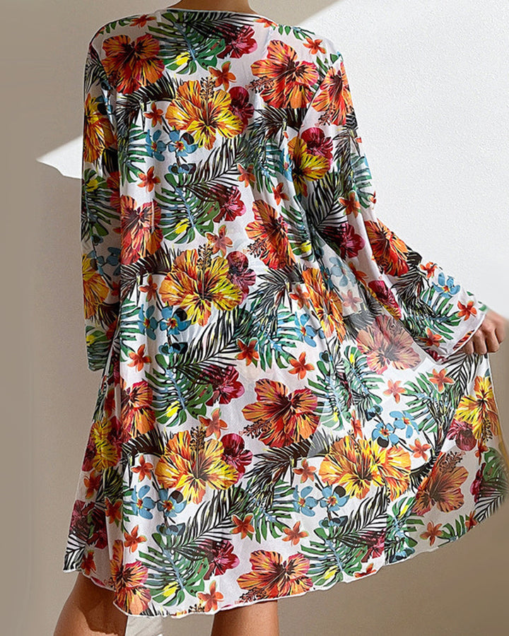 Glenda – Bikini with Floral Skirt