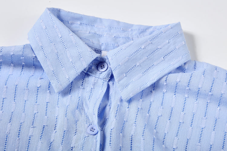 Maude - Chic Shirt & Shorts Set