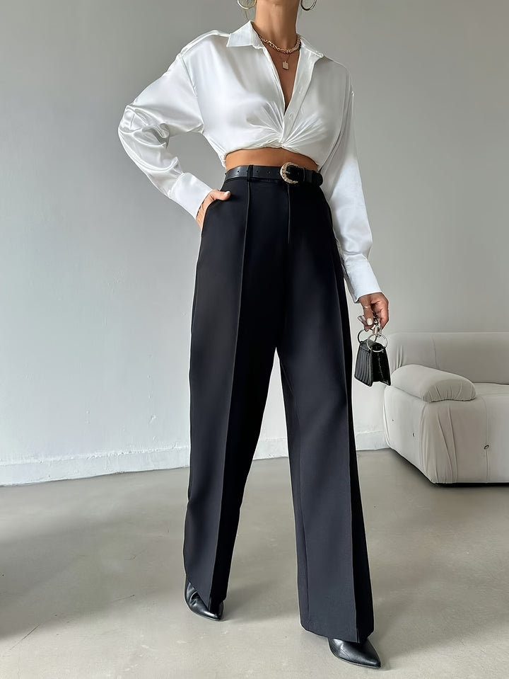 Eva – Elegant Straight-Leg Pants