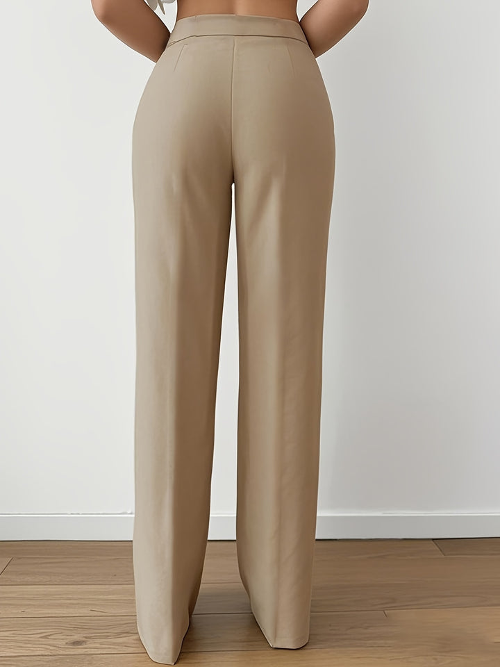 Clara – Elegant Straight-Leg Trousers