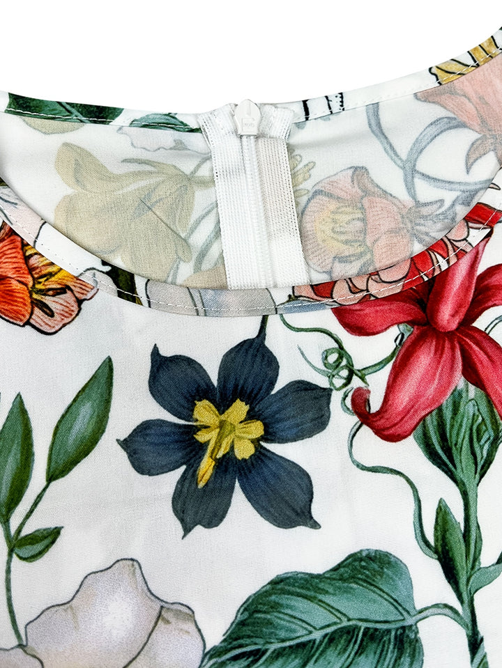 Mia – Floral Print Tunic Dress