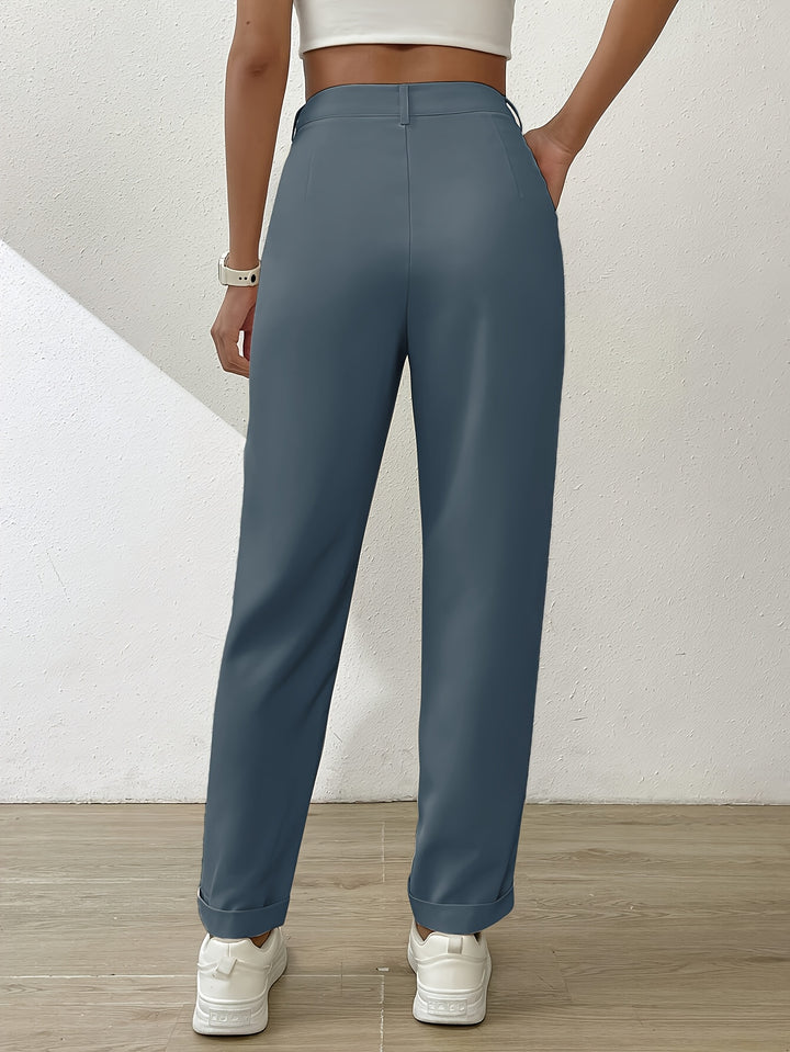 Elise – Casual Straight-Leg Pants