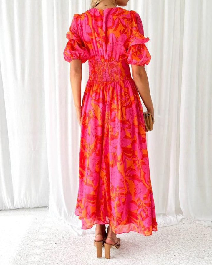 Derena - Rose Red Dress