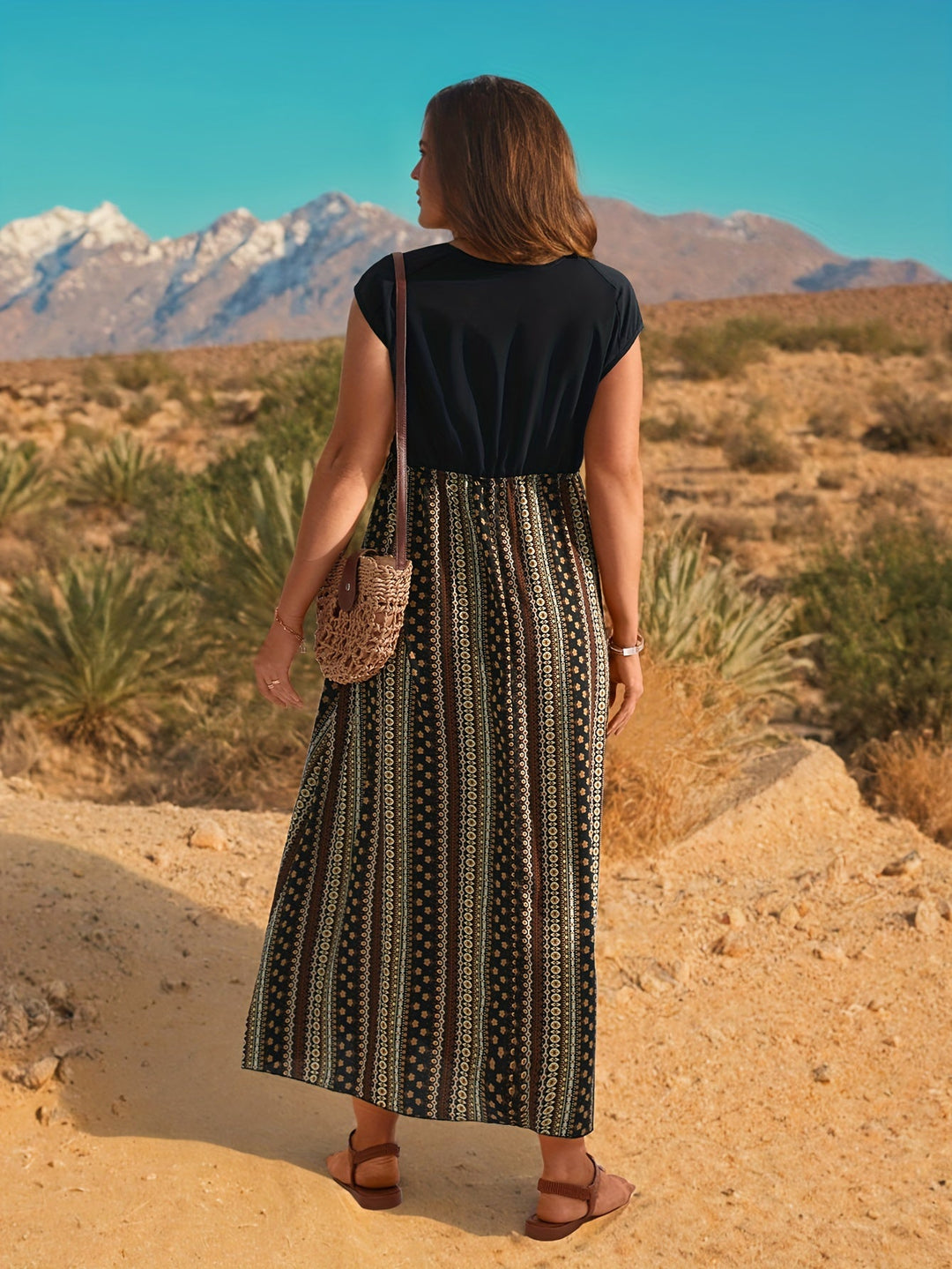 Camille - Floral Vacation Dress