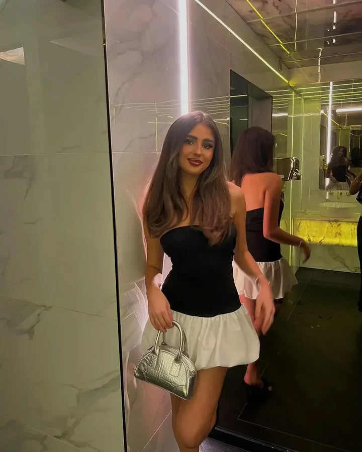 Bianca - Modern Bubble Mini Dress