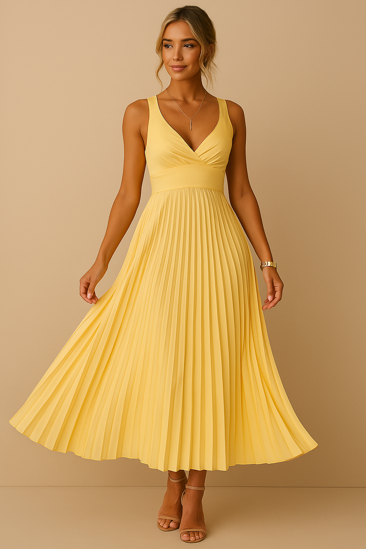 Elise - Golden Dress