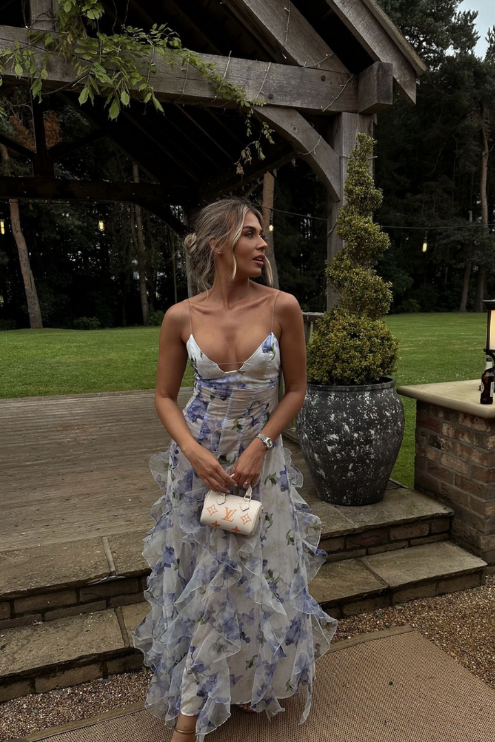 Marla - Enchanting Ruffled Maxi Dress