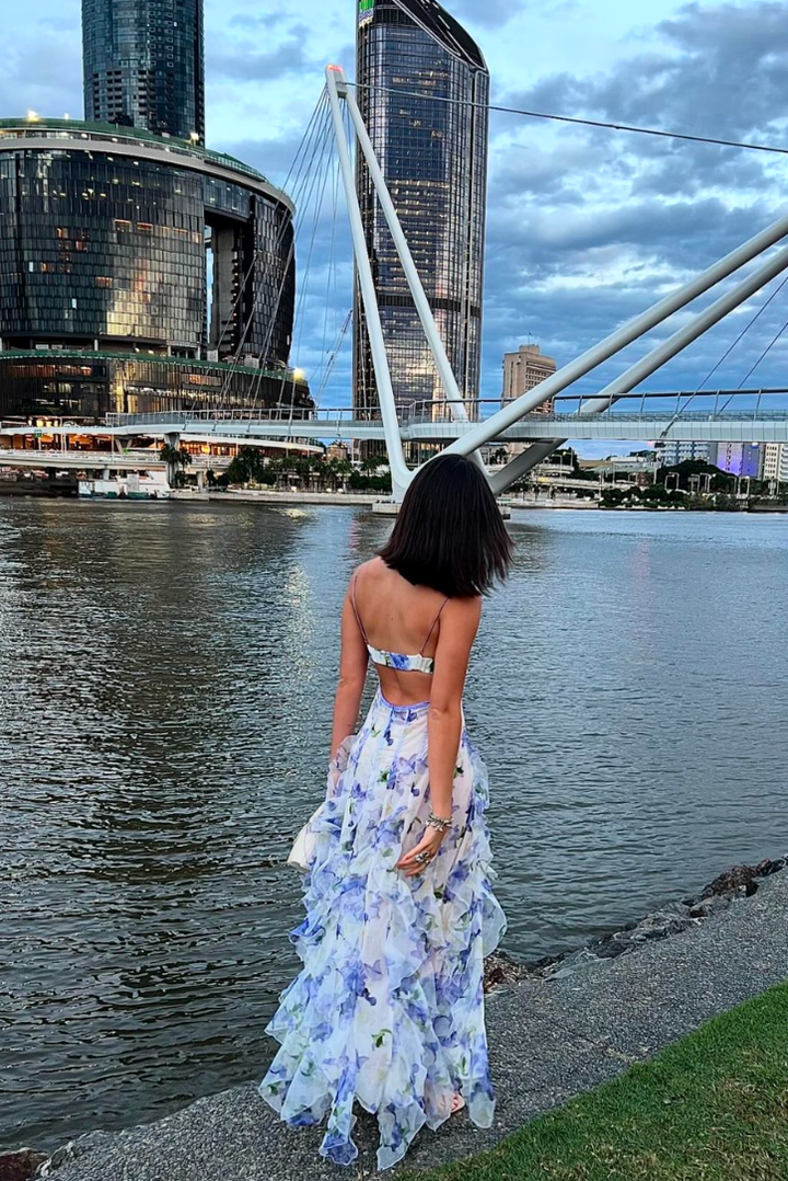 Marla - Enchanting Ruffled Maxi Dress