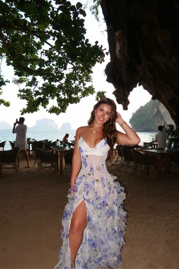 Marla - Enchanting Ruffled Maxi Dress