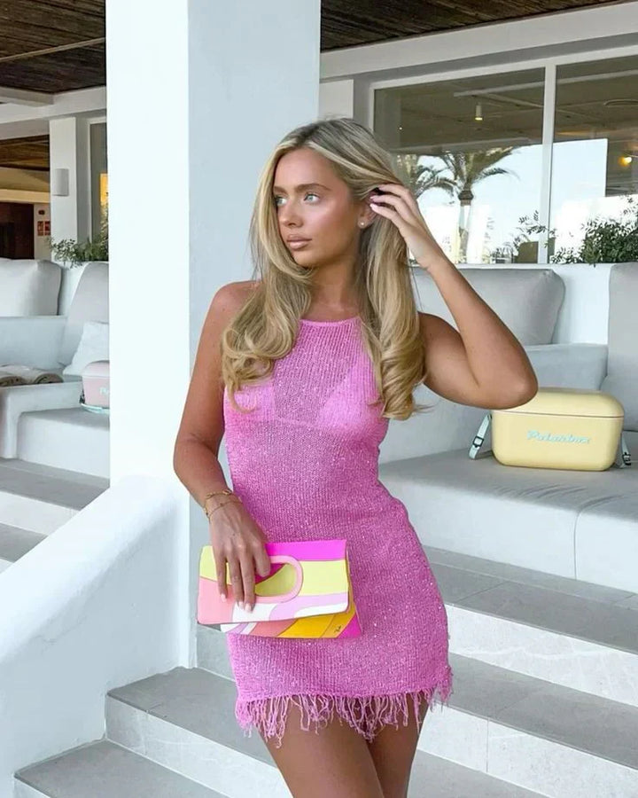 Sarina - Sequin Glimmer Mini Dress