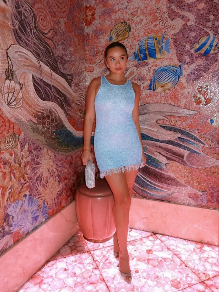 Sarina - Sequin Glimmer Mini Dress