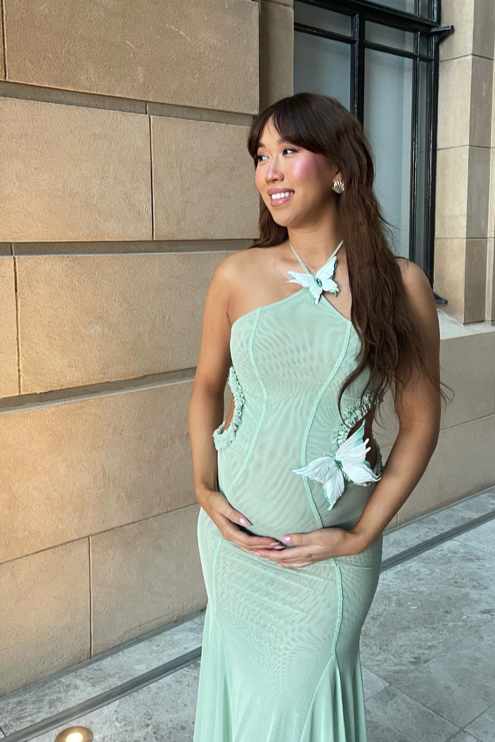 Fatima - Alluring Ruffled Mermaid Maxi Dress
