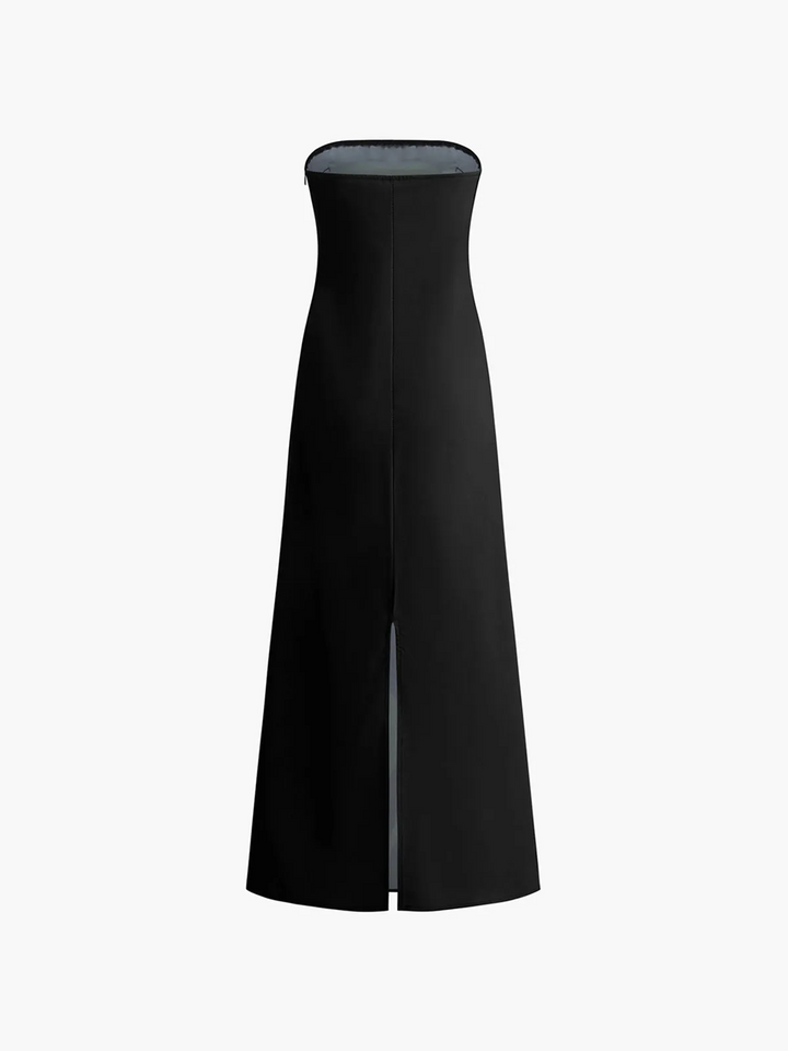 Marisela - Breezy Strapless Vacation Maxi Dress
