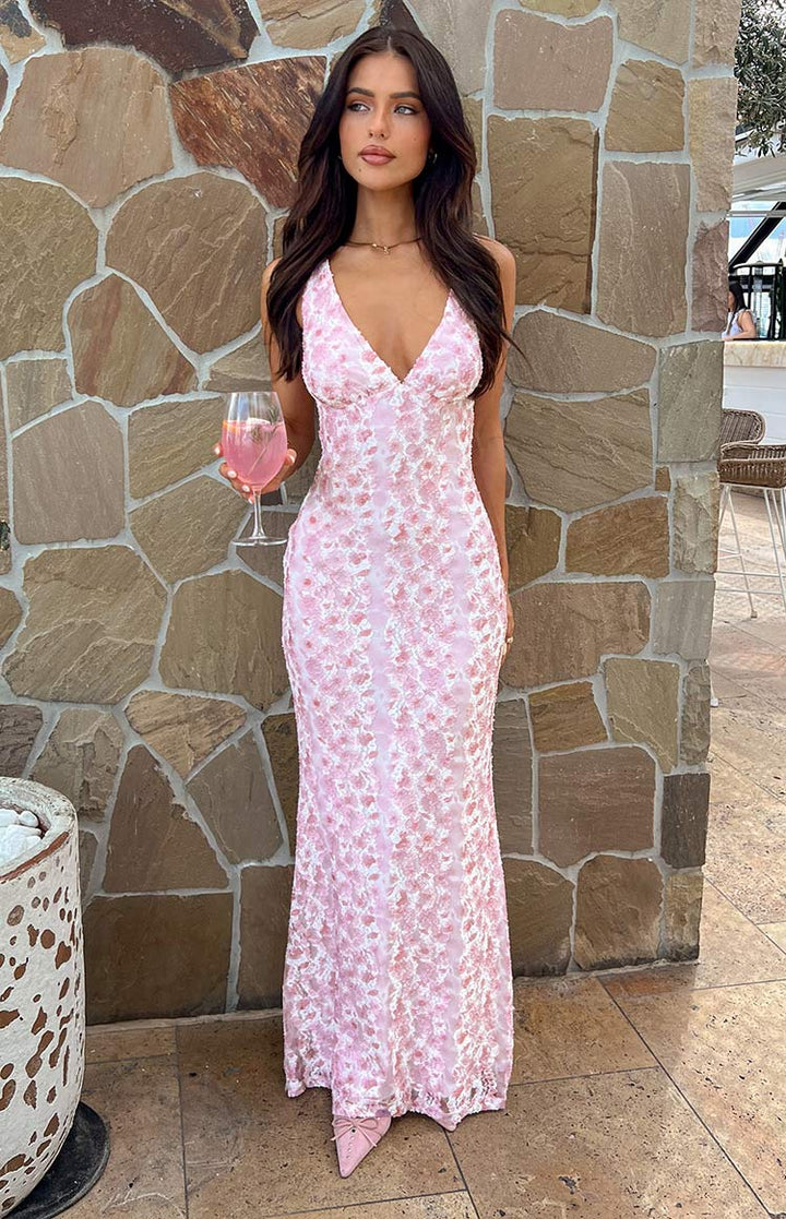 Liora Maxi Dres - Pink