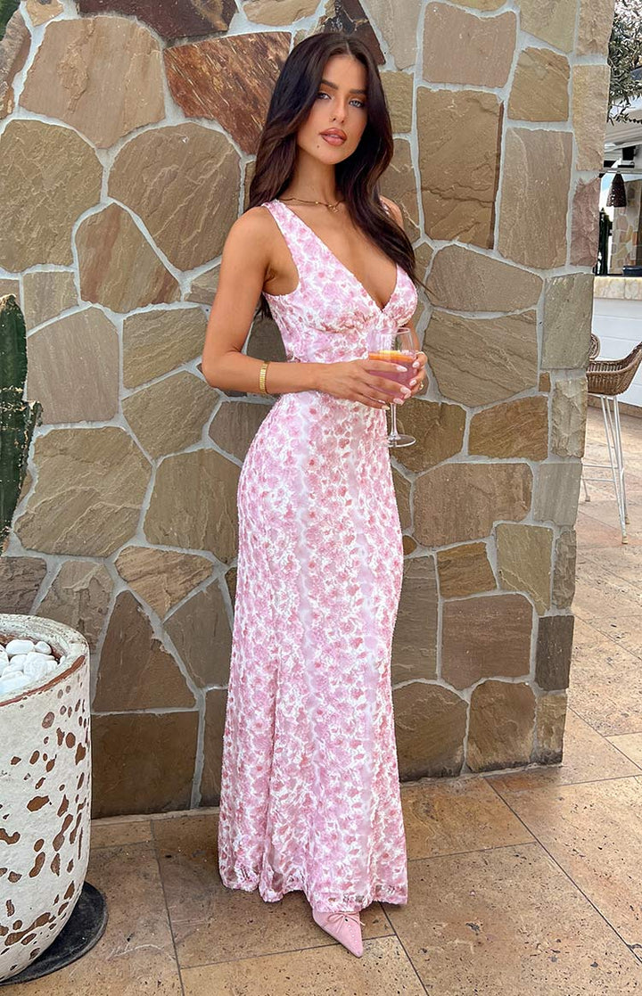 Liora Maxi Dres - Pink