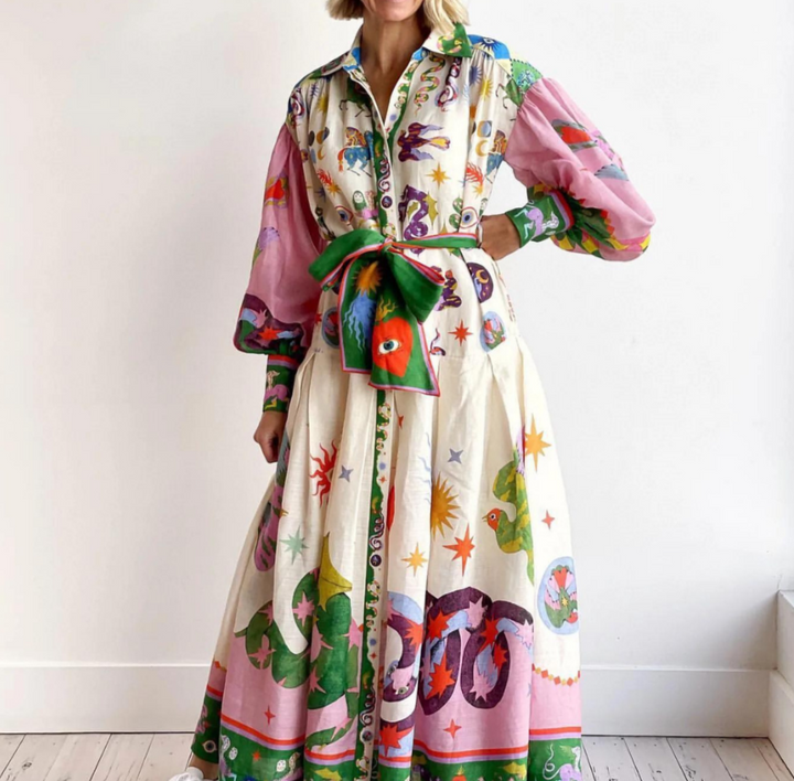 Claudia - Dress with volume