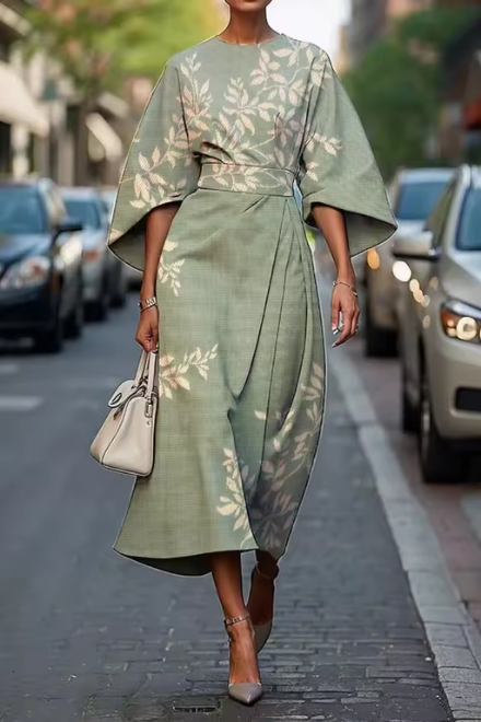 Michelle - Elegant Floral Dress