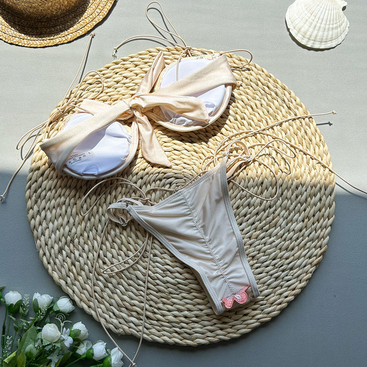 Selene - Sculpted Embroidered Swimsuit