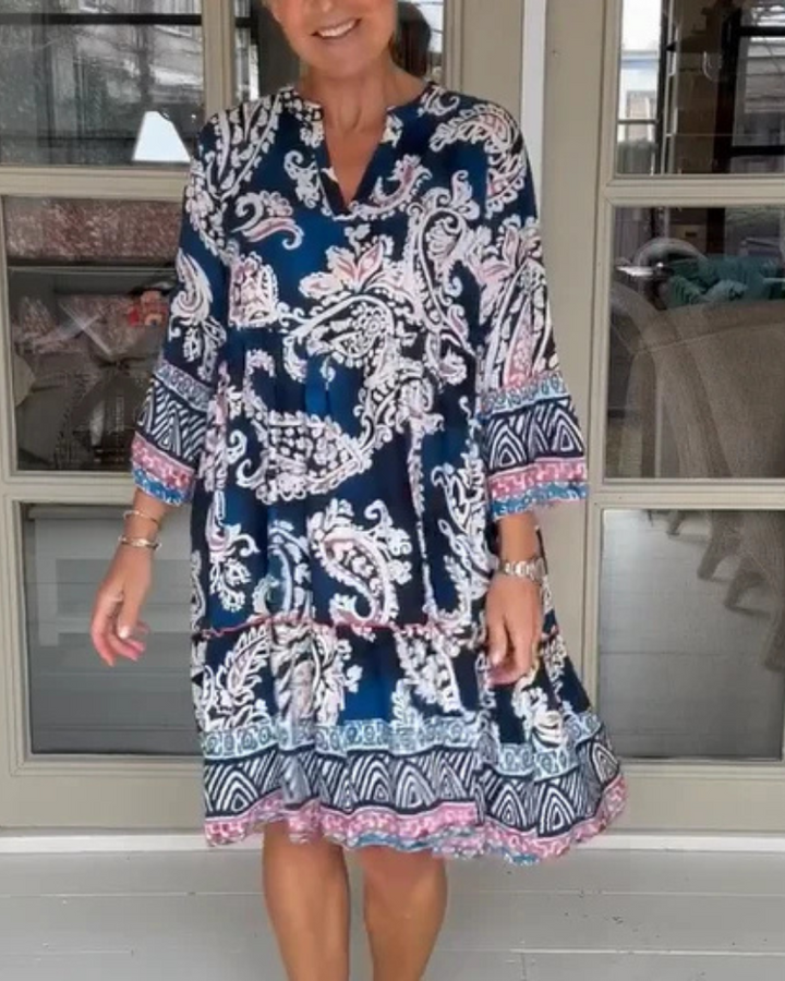Sierade – Boho Printed Dress