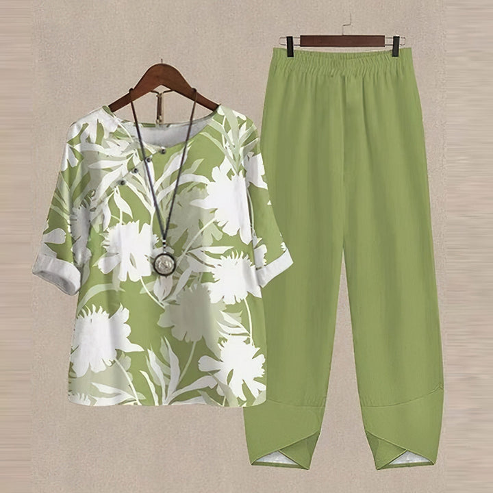 Liv - Elegant and Comfortable Shirt and Pants Set