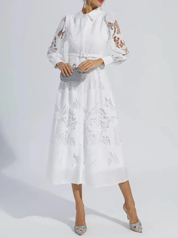 Celeste | Chic Belted Dress