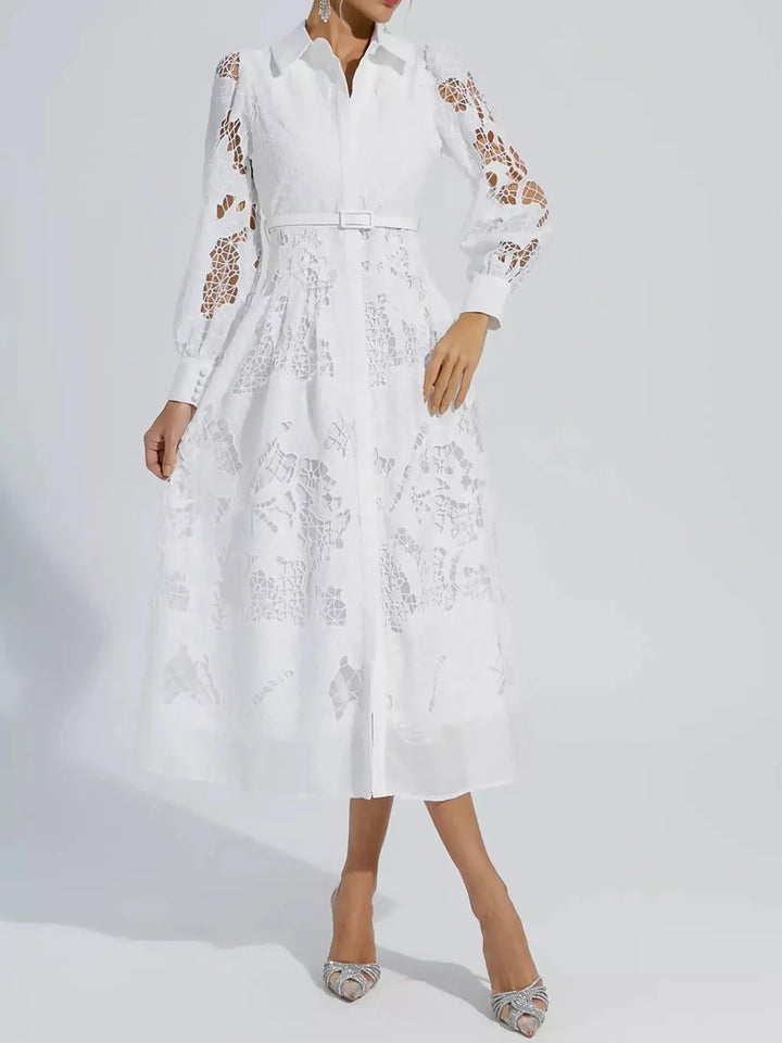 Celeste | Chic Belted Dress