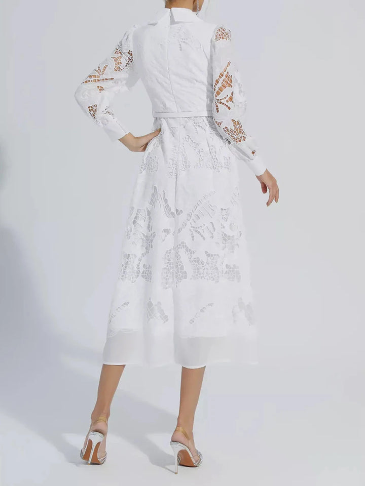 Celeste | Chic Belted Dress