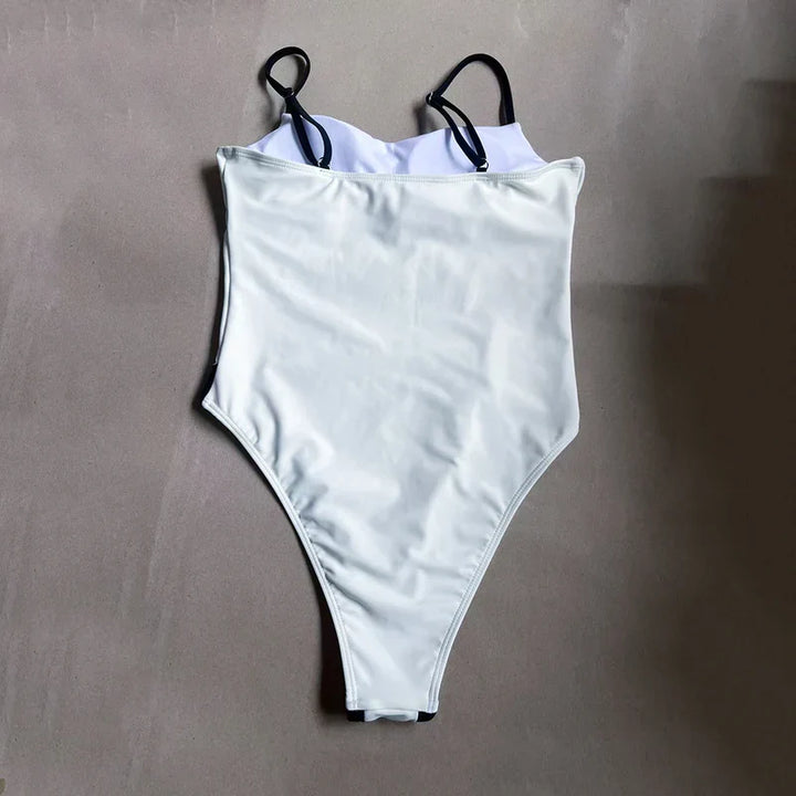 Layla - Contouring Color Block Swimsuit Set