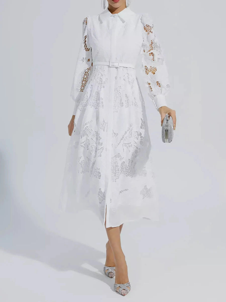 Celeste | Chic Belted Dress
