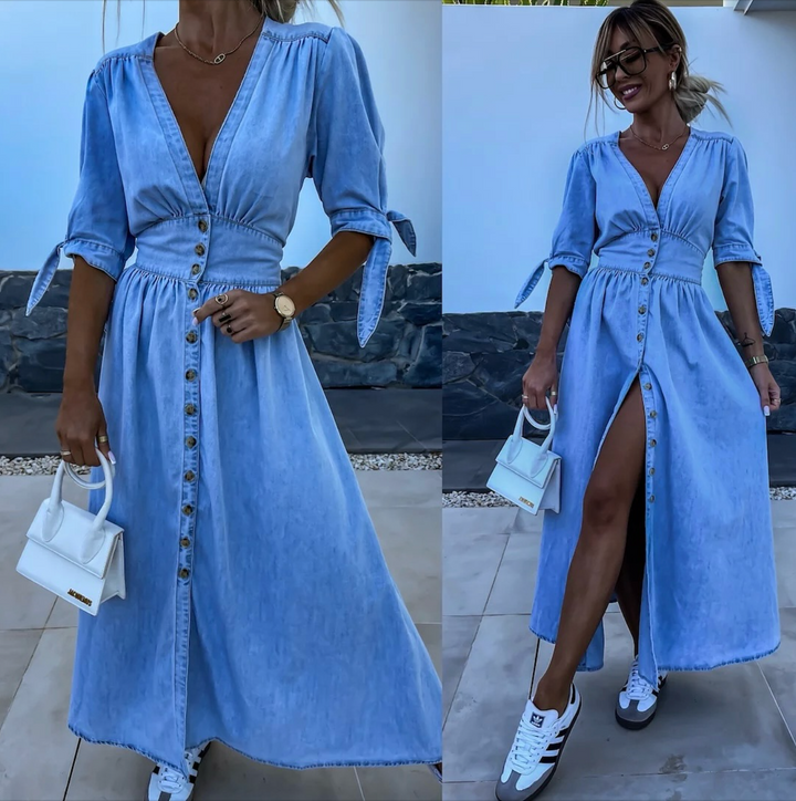 Julie |  Denim Dress