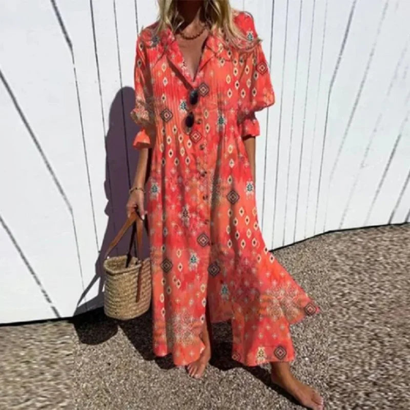 Jessy - Luxury Boho Maxi Dress (Almost sold out )