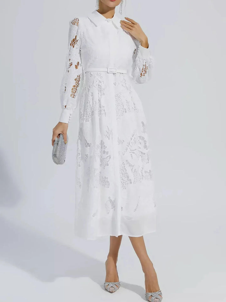 Celeste | Chic Belted Dress