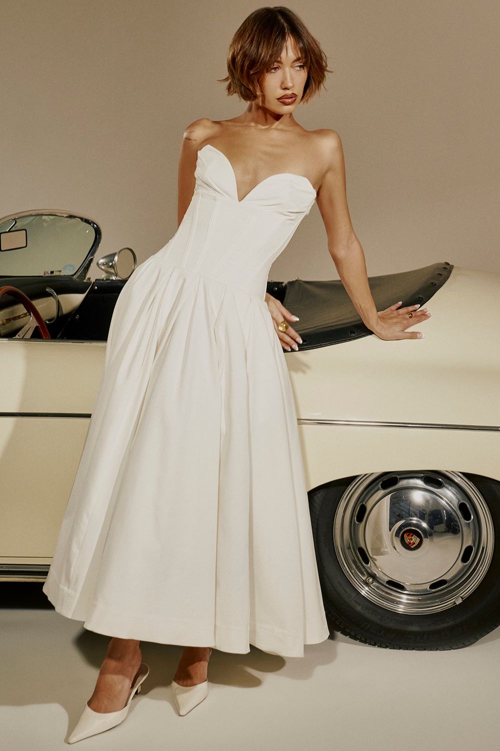 Zaria Maxi Dress - White